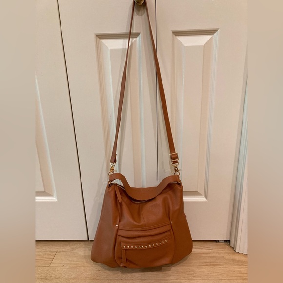 Laggo Bags Laggo Joyce Brown Leather Hobo Bag Poshmark